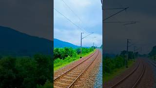 शानदार सफ़र beautiful train nature beautiful nature masti  Ranchi to Tata love song youtube [upl. by Hoeg]