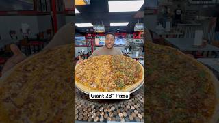 Trying a GIANT 28 inch Pizza foodie pizza pizzarecipe foodvlog foodreview inlandempire eat [upl. by Simone218]