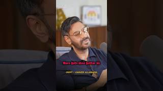 Ajay Devgan on Maa Baap ka Pyar ❤️❣️🔥 podcast maabaap maa family ajaydevgan [upl. by Tija]