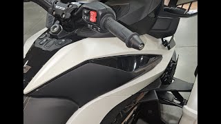 Lidlox Bar End Helmet Lock Install on a 2024 Spyder [upl. by Nirrok348]