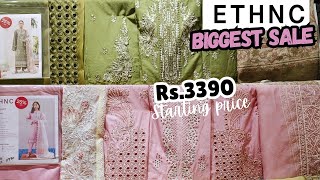 Ethnic Sale 2024 🔥 ethnic Sale on Unstitched Collection 🔥🔥 [upl. by Ahtel]