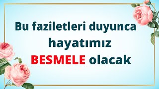 BESMELENİN FAZİLETİ [upl. by Hazeefah]