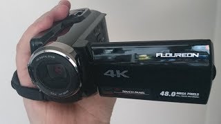 FLOUREON 4K Camera with WIFI 48MP 16X Touch Screen Review [upl. by Suckow224]