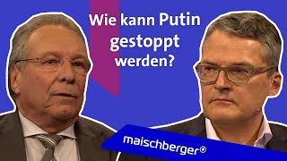 Roderich Kiesewetter und Klaus Ernst diskutieren über den Krieg in der Ukraine  maischberger [upl. by Cinimmod]