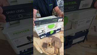 Very cool Festool levels that fits in the systainer handle 👍 festool woodworking tools [upl. by Tallia]