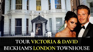 TOUR Victoria amp David Beckhams London Townhouse  Mansions and Interior Design  Luxury Real Estate [upl. by Bidle94]