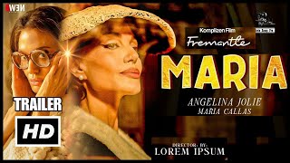 Maria Movie Trailer  First Look Angelina Jolie Release Date Cast Biopic Singer Maria Callas [upl. by Silma]