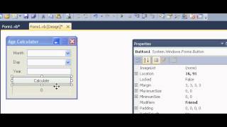 VBNet 2010 How To Make Age Calculator [upl. by Yesnikcm]