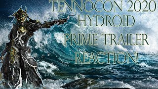 Hydroid Prime TennoCon 2020 Trailer Reaction [upl. by Glynnis]