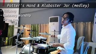 Potters Hand  Hillsong amp Alabaster Jar  Gateway Worship medley  Drumcam  Drum cover [upl. by Perseus]