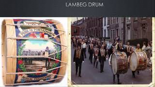 The Lambeg Drum in Northern Ireland Drum Making and Performance  AMIS 2021 [upl. by Auerbach]