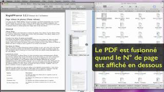 Fusion des PDFs avec Apercu Mac OSX [upl. by Ilac568]