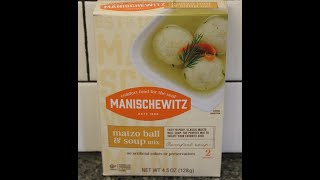 Manischewitz Matzo Ball amp Soup Mix Review [upl. by Vastah342]