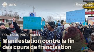 « J’ai honte »  la fin des cours de francisation dénoncée à Rimouski [upl. by Dasha]