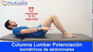 Mutualia Isométricos Abdominales [upl. by Jolenta]