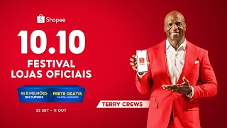 1010 Festival Lojas Oficiais Shopee com Terry Crews  ShopeeBR [upl. by Aivad49]