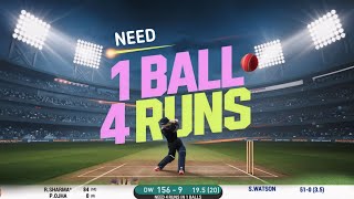 Last Ball Drama in Real Cricket 20 Can I Winquot [upl. by Allecnirp307]