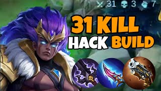 BUILD BADANG TERSAKIT amp TERKUAT 31 KILL SOLO RANKED NEW SEASON TOP GLOBAL BADANG BADANG GAMEPLAY [upl. by Yenohtna234]