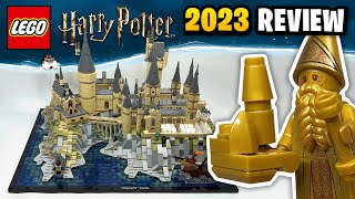 LEGO Hogwarts Castle and Grounds 76419  2023 EARLY Set Review [upl. by Allerie]