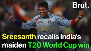 Sreesanth recalls India’s maiden T20 World Cup win [upl. by Yancey]