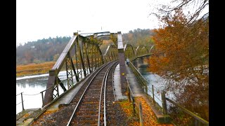 ★ 🇨🇭Cab ride along the Rhein Glattbrugg  Basel RB Switzerland 112018 [upl. by Nahgaem]