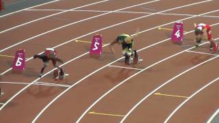 Oscar Pistorius 200 Metre Final  London 2012 Paralympics 2nd September 2012 [upl. by Kristina]