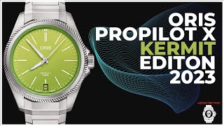 Oris ProPilot X Kermit Edition 2023 Review [upl. by Mirelle]