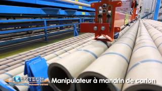 Solutech packaging systems automated core handling systems [upl. by Hurless131]