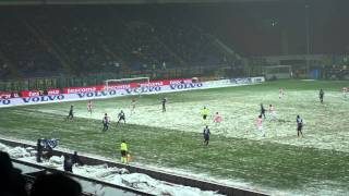 INTER 44 PALERMO 1022012 44 Miccoli 3rd Goal [upl. by Camm]