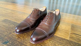 Meermin Oxford Shoes  101440  EXPRESSO ANTIQUE CALF  E [upl. by Yvonner499]