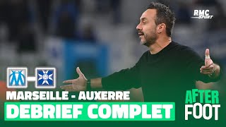 OM 13 Auxerre  Le débrief complet de l’After foot après la dégringolade marseillaise [upl. by Hanikehs]