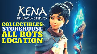 Kena Bridge Of Spirits Find All Rots Storehouse Rots Location Storehouse Complete 100 Storehouse [upl. by Sanson131]