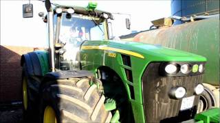 john deere 8530 straight pipe [upl. by Elleral]