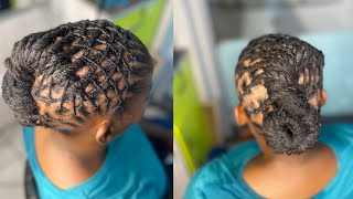 Different ways to style short dreads for womensubscribehaircareretouching dreadlocksusacare [upl. by Ydnik19]