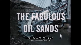 ATHABASCA TAR SANDS  OIL SANDS 1967 BECHTEL CORP PROMO FILM ALBERTA CANADA 10494 [upl. by Ardnahc]