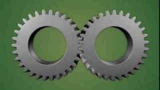 Helical Gears  helical gear animation [upl. by Trebliw]