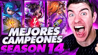 🔥LOS 3 CAMPEONES MÁS ROTOS DE CADA ROL DE LA SEASON 14 PARA STOMPEAR ESTE 2024  LEAGUE OF LEGENDS [upl. by Chapland]