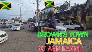 BROWNS TOWN JAMAICA ONE OF THE BEST TOWN IN JAMAICA [upl. by Elyn]