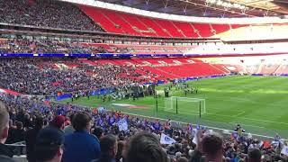 Mike Oldfield’s Portsmouth played during Pompey Checkatrade trophy final celebrations [upl. by Nniuqal559]