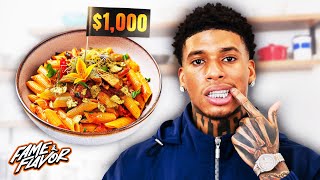 NLE Choppa Makes 1000 Pasta  Fame amp Flavor [upl. by Anohr737]