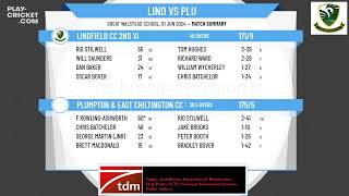 Lindfield CC 2nd XI v Plumpton amp East Chiltington CC 1st XI [upl. by Anagnos]