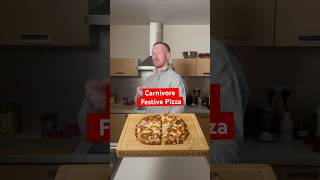 Carnivore Diet Festive Pizza carnivore carnivorediet recipe christmas pizza food cooking [upl. by Analaj]