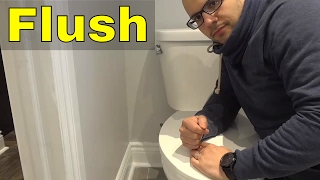 How To Flush A Toilet PROPERLYEasy Tutorial [upl. by Yadahs]