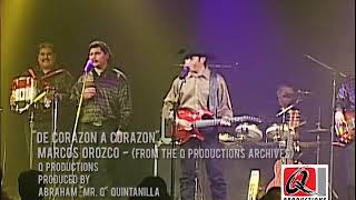 Marcos Orozco  De corazon a Corazon Live High Quality [upl. by Eilram75]