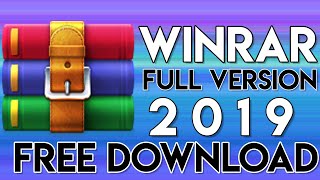 WinRAR Full Version FREE DOWNLOAD 32bit amp 64bit 2019  TuffCookie [upl. by Novyak]