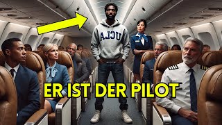 Flugbegleiter fordert schwarzen Piloten aus der Ersten Klasse – dann ein Notruf ins Cockpit [upl. by Nimsaj]