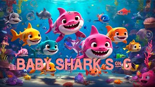 BABY Shark SONG  Baby SHARK DO do DO do  Nursery rhymes  Phonics Song  shorts toddlers [upl. by Marduk962]