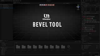 UModeler Essentials  Bevel Tool [upl. by Halla]