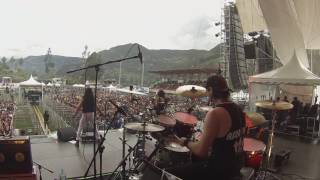 Bajo Sueños quotLa Silueta de tu Sombra  nada de amor quot Drum Cam GARISIMA FEST [upl. by Nahtanaj]