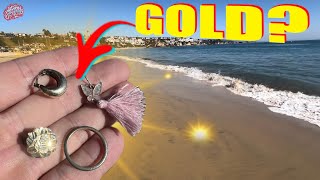 Did I STEAL Robert’s Gold 😥• SoCal Beach Metal Detecting Roadtrip Day 9 [upl. by Arannahs]